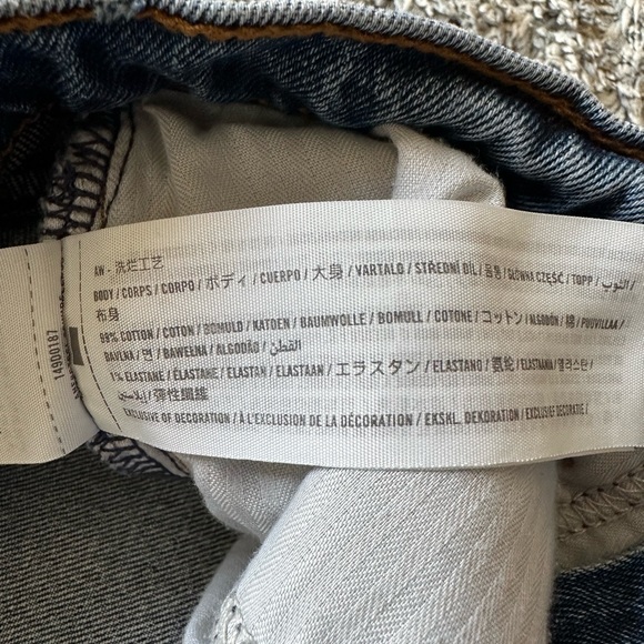 Abercrombie and Fitch high rise mom jean shorts - Picture 5 of 6